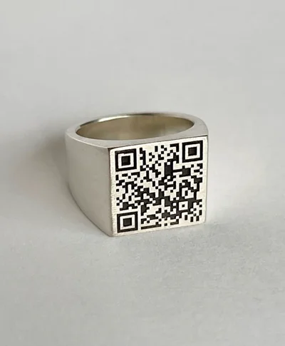 انگشتر QRCode