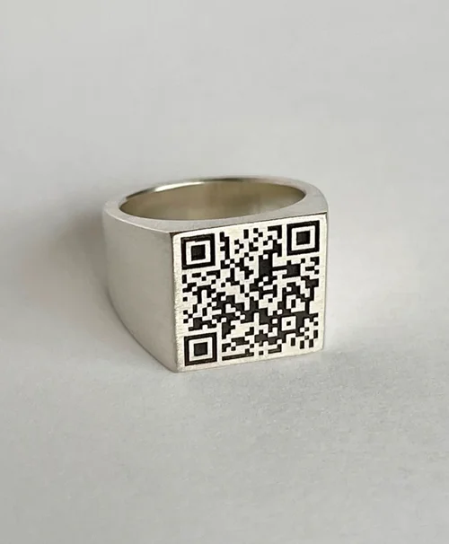 انگشتر QRCode